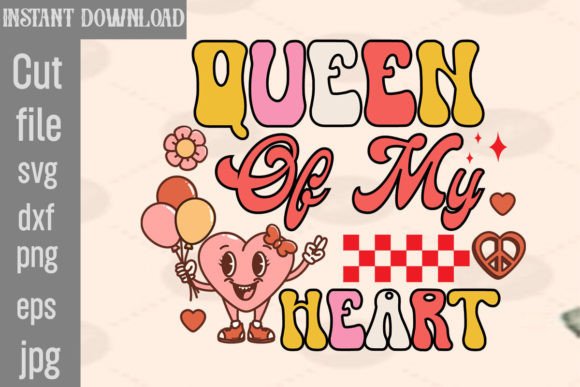 Download Queen of My Heart Retro - Premium Resources