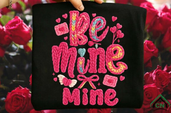 Download Faux Yarn Be Mine Png, Valentine Png - Be mine Collection